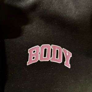 BACKSHOT HOODIE 2.0 (BLACK/PINK)  BodyByRaven